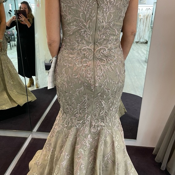 Mother of the Bride/Mother of the Groom Trumpet Style Gown - Picture 5 of 10